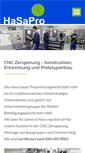 Mobile Screenshot of hasapro.de